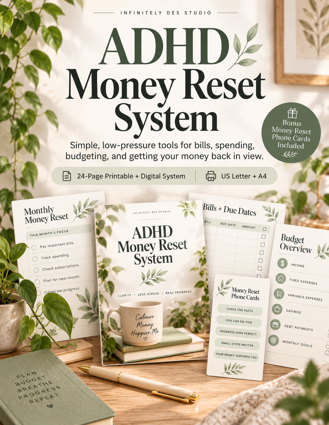 ADHD Money Reset System cover