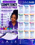 Phlebotomy Competency Checklist Pack cover and contents overview
