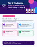 Phlebotomy Student Workbook and Skills Practice Pack cover